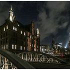 Speicherstadt bei Nacht