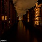 Speicherstadt bei Nacht 