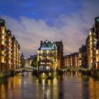 Speicherstadt bei Nacht