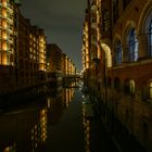 Speicherstadt bei Nacht