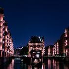 Speicherstadt bei Nacht