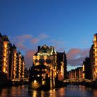 Speicherstadt bei Nacht