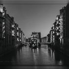 Speicherstadt bei Nacht