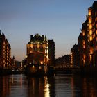 Speicherstadt bei Nacht