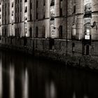 Speicherstadt bei Nacht