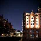 Speicherstadt bei Nacht