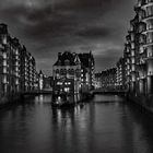 Speicherstadt bei Nacht