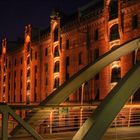 Speicherstadt bei Nacht