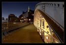 Speicherstadt bei Nacht (Directors Cut) von F. Fischer