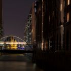 Speicherstadt bei Nacht