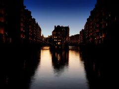 Speicherstadt bei Nacht - Ein sehr seltenes Foto ;-)