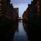 Speicherstadt bei Nacht