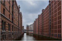 Speicherstadt bei Schietwetter