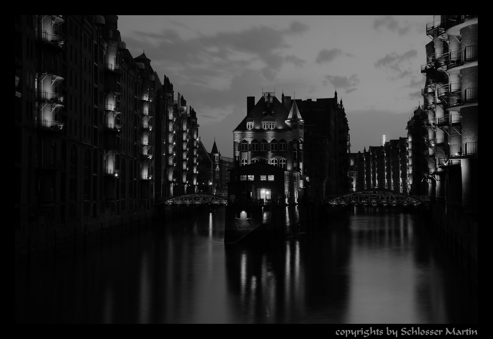 Speicherstadt black&white