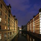 Speicherstadt (blaue Stunde)