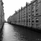 Speicherstadt b+w