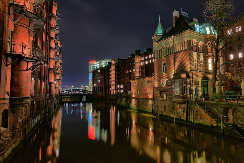 Speicherstadt by Night