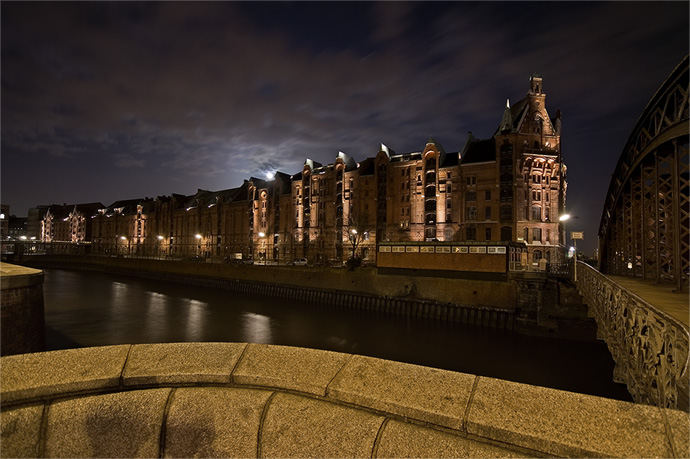 Speicherstadt by Night