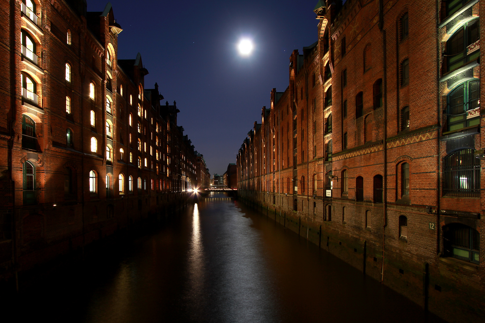 Speicherstadt by night