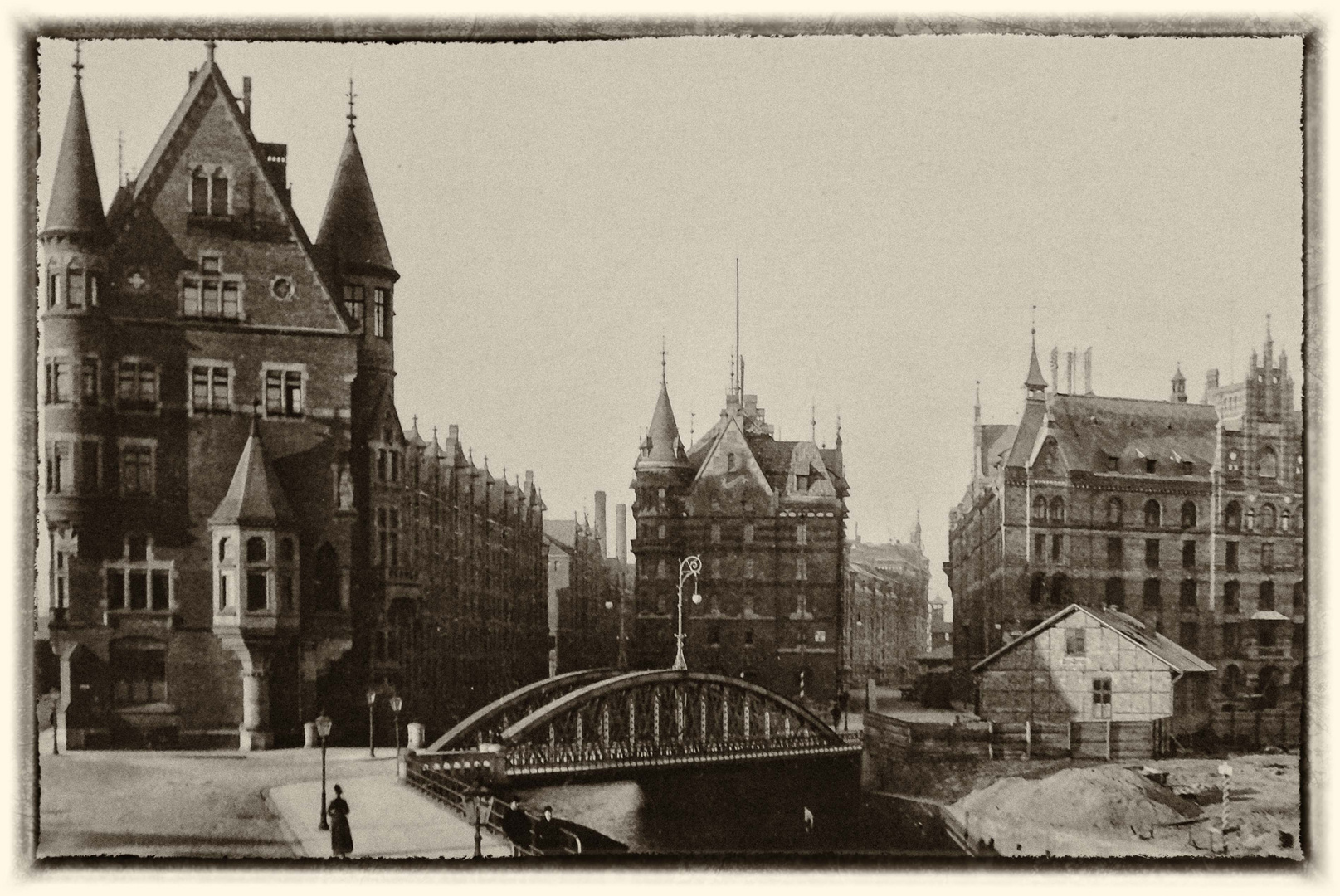 Speicherstadt ca 1887, wer kann helfen ?