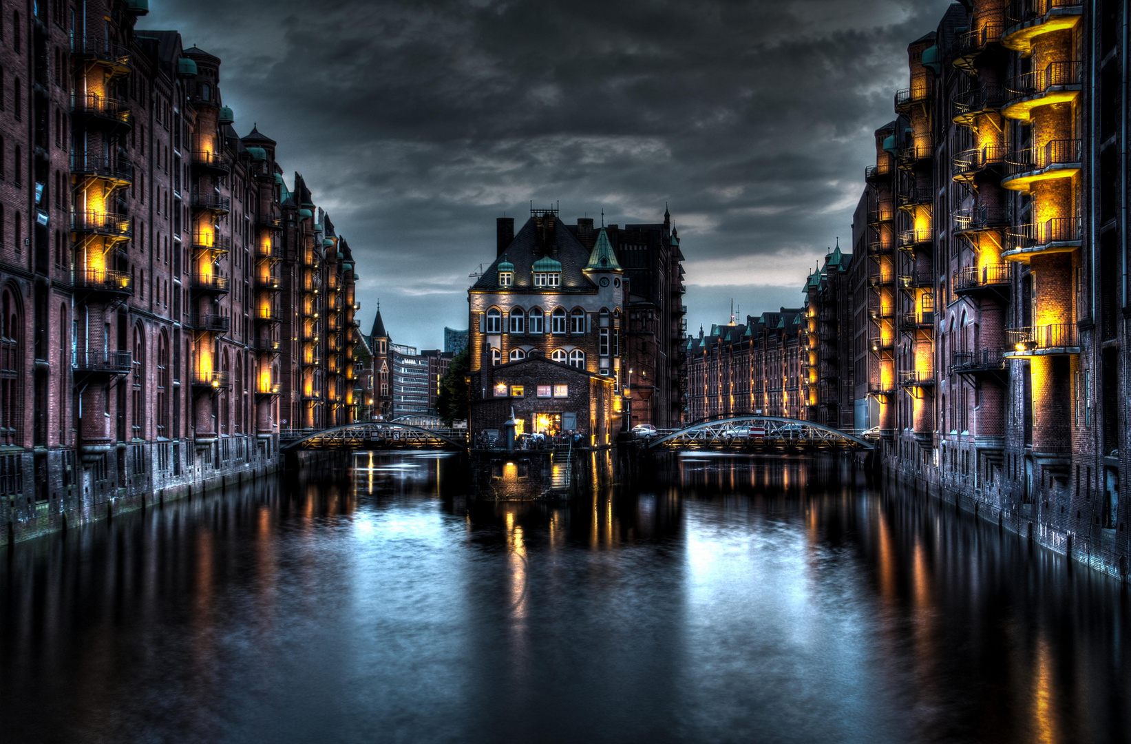 Speicherstadt Dämmerung