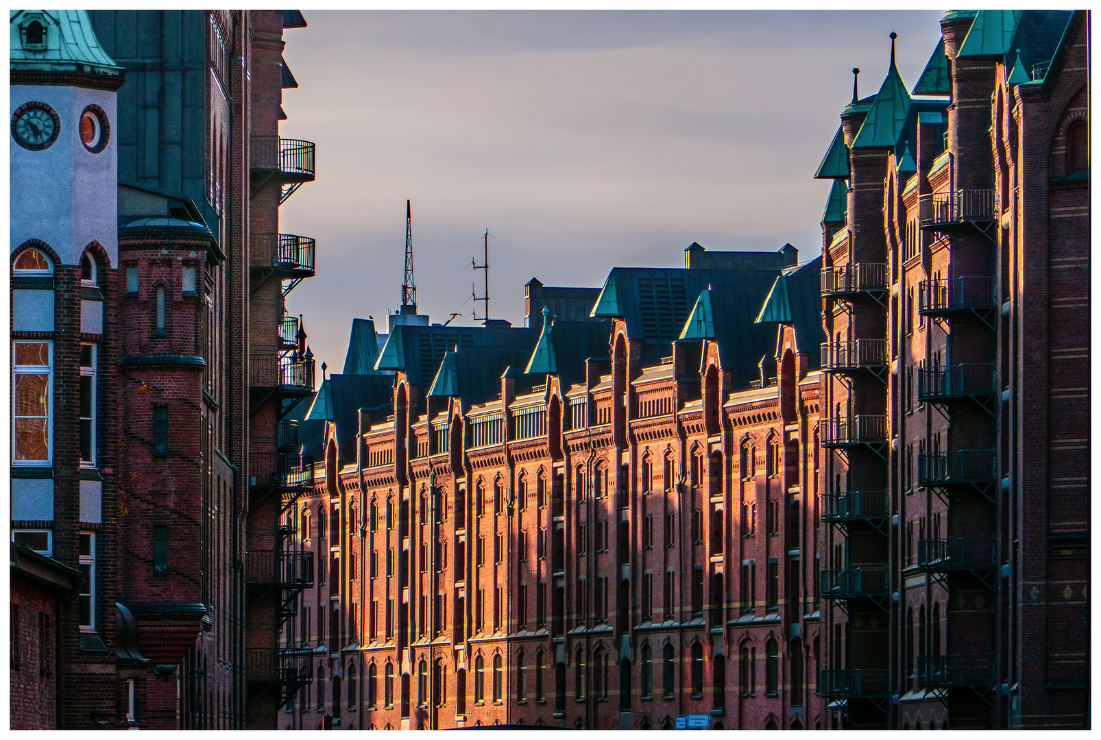 Speicherstadt Dämmerung