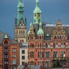 Speicherstadt, die beiden Rathäuser