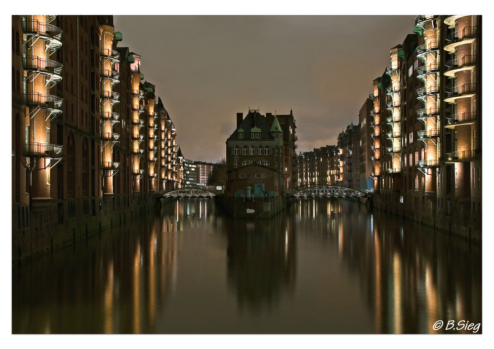 Speicherstadt-Dienerreihe