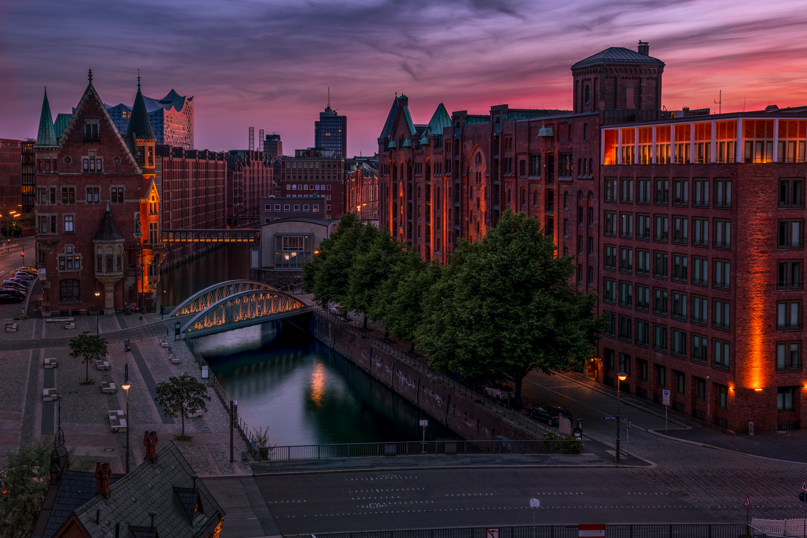 Speicherstadt-  Evening Glow