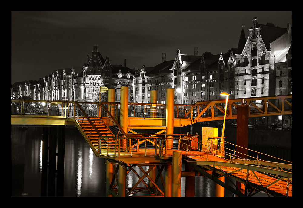 Speicherstadt - Farbe oder schwarz/weiß? Ich kann mich nicht entscheiden ;-)