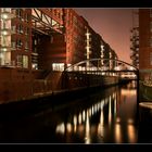 [ Speicherstadt - Fleet - Nacht ]