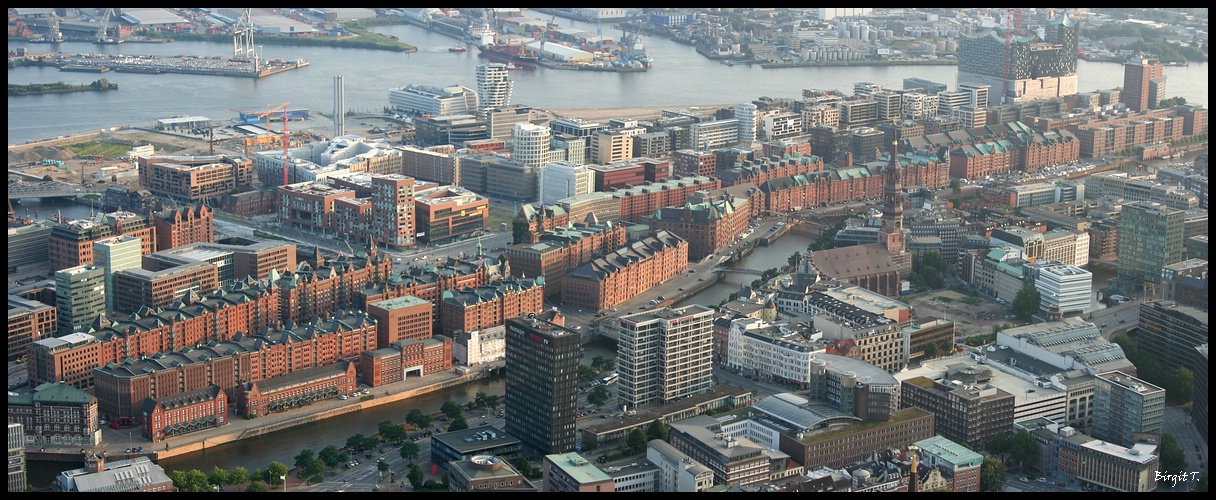 Speicherstadt - Hafen City - Elbe