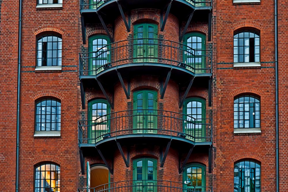 Speicherstadt, Hamburg, 2011, Detail