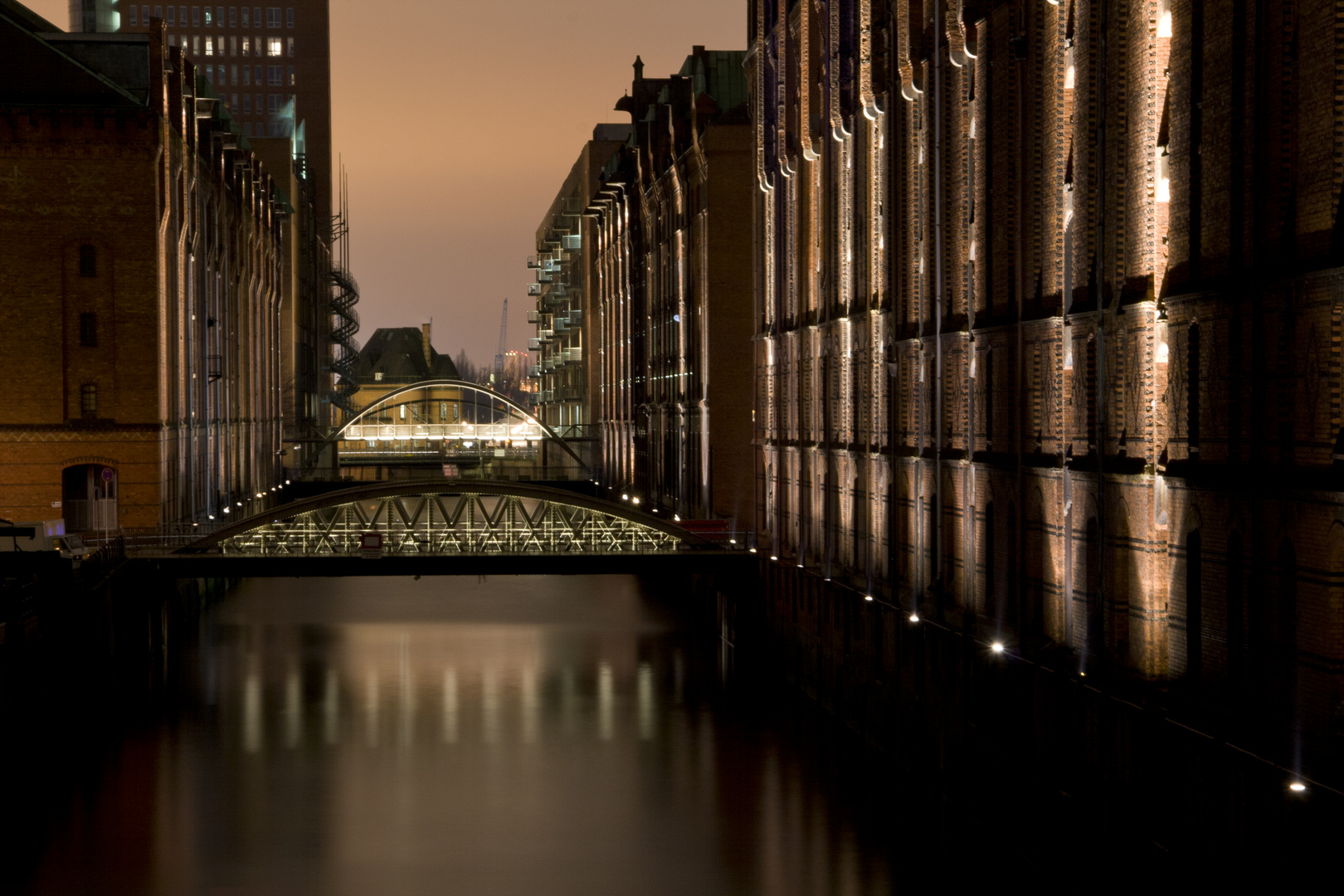 Speicherstadt Hamburg am Abend 5