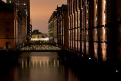 Speicherstadt Hamburg am Abend 5