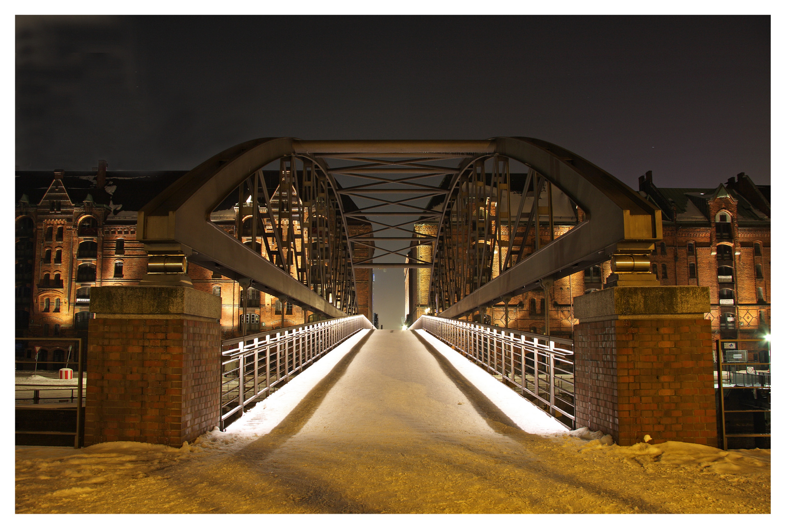 Speicherstadt - Hamburg bei Nacht