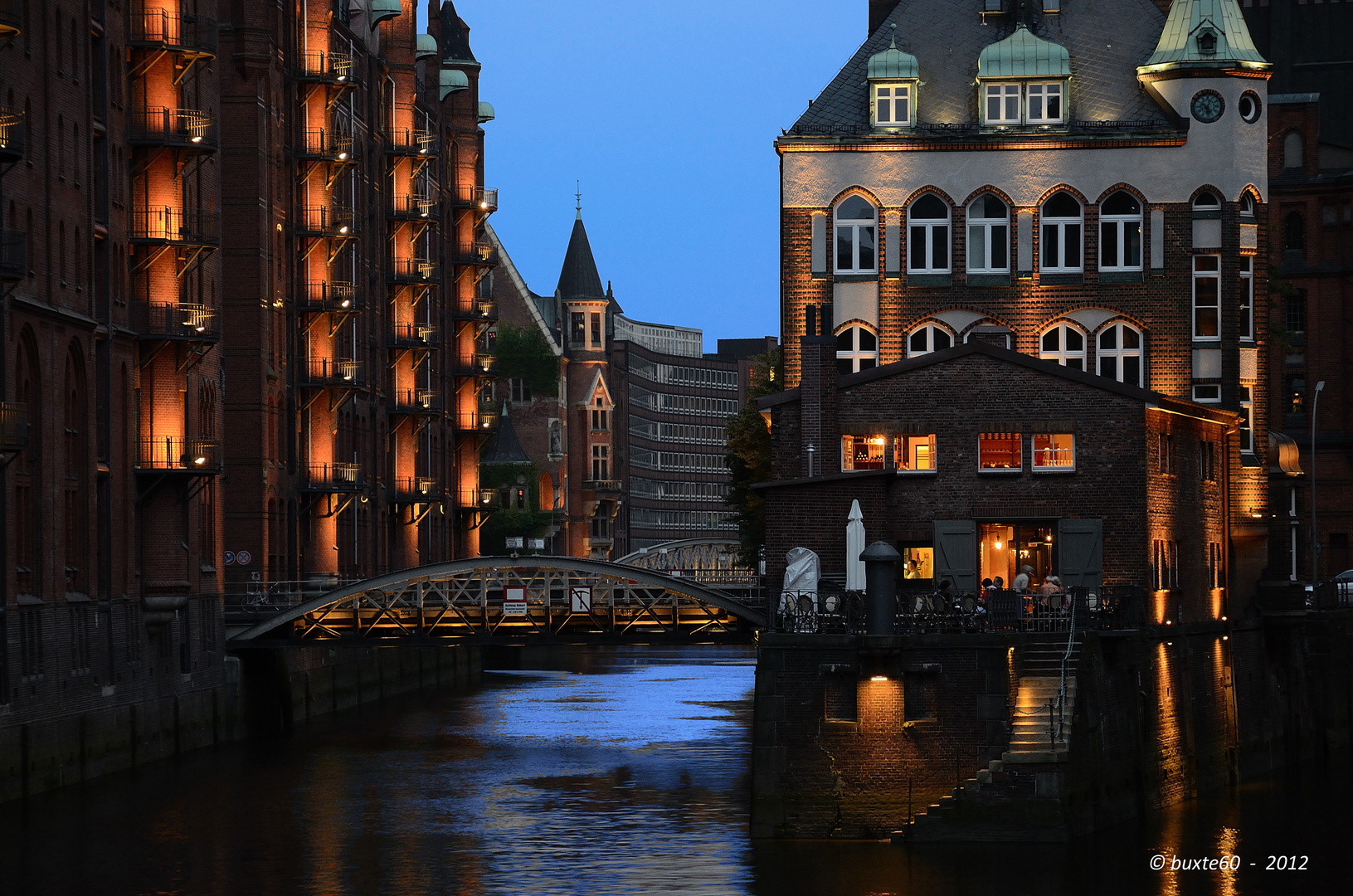 Speicherstadt Hamburg - Blaue Stunde