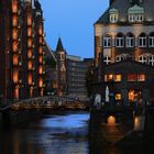 Speicherstadt Hamburg - Blaue Stunde