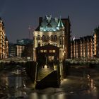 Speicherstadt Hamburg in der Nacht