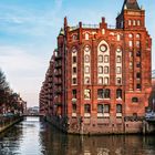 Speicherstadt Hamburg zwischen Holländischbrookkai und Brooktorkai