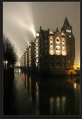 Speicherstadt Hamburg...gestern Abend.