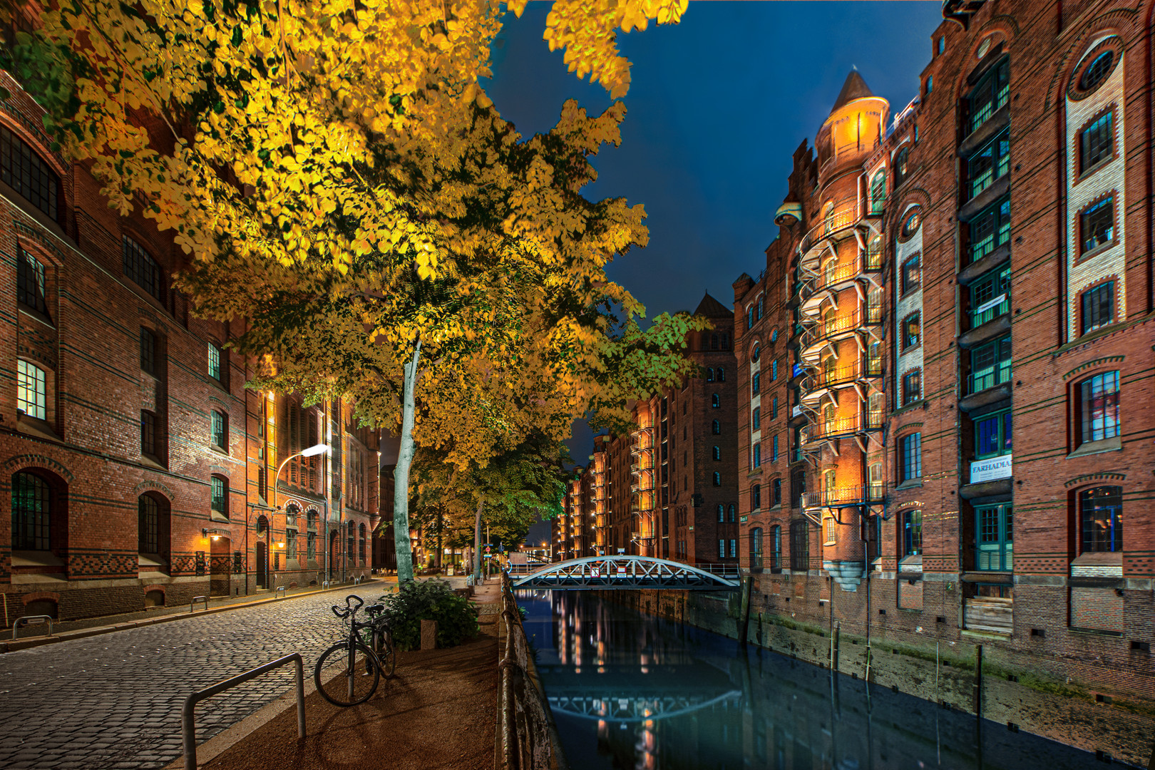 speicherstadt Holländisch Brook Herbst