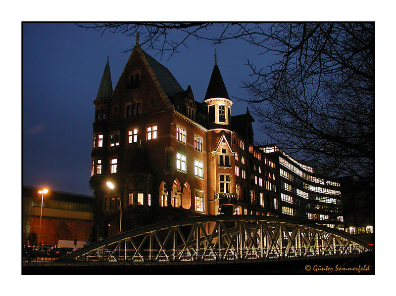 Speicherstadt  I – Hamburg bei Nacht