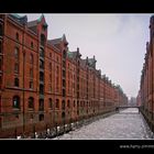 Speicherstadt im Eis