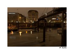 Speicherstadt im Fluss