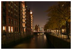 Speicherstadt im Herbst