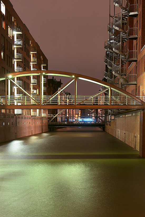 Speicherstadt im Hochformat