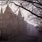 Speicherstadt im Nebel