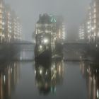 speicherstadt im Nebel