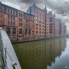 Speicherstadt im Nebel